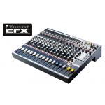 Soundcraft EFX12 ԡ Mixer with Lexicon 12 channel analogue mixer with built-in 24-bit, digital Lexicon® effects processor