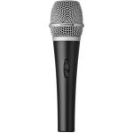 ⿹  Dynamic microphone (supercardioid) for vocals, with On/Off switch