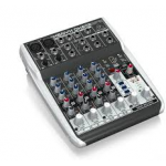 Behringer QX-602 MP3 ԡ Premium 6-Input 2-Bus Mixer with XENYX Mic Preamps, British EQs, MP3 Player and Multi-FX