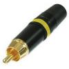 Neutrik NYS373-4 RCA Male Plug Cable, Yellow Color	Ǽͧ
