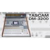 TASCAM DM-3200 48-channel (32 input +16 retum) 16 bus/8 AUX/stereo out, supporting 96kHz sampling frequency.