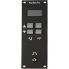 TELEVIC ODCSA5500 Delegate channel selector with OLED displaying channel number, name and volume. Connection to SPL5525