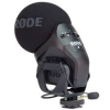 RODE Stereo VideoMic Pro ⿹ XY stereo condenser microphone with integrated shockmount, HPF and level control. Designed to connect directly to consumer video cameras and DSLRs