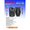 DECCON AK15-201 (DCK-502A) ͧẺ 15  Portable sound system