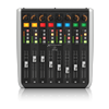 Behringer X-TOUCH EXTENDER 8 Touch-Sensitive Motor Faders, LCD Scribble Strips, USB Hub and Ethernet/USB Interfaces