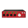 Focusrite Clarett 4Pre USB 18-in/8-out USB 2.0 Audio Interface with 4 Mic Preamps and Focusrite "Air" Effect, 24-bit/192kHz Conversion, ADAT I/O, 2 Headphone Outputs, and Included Software Bundle - Mac/PC