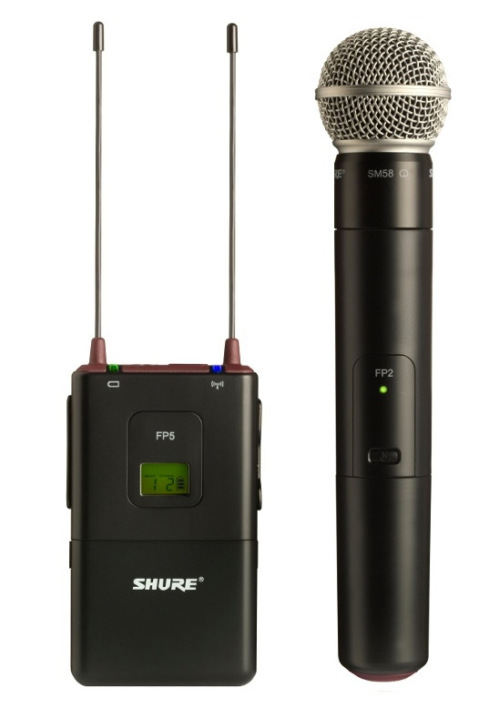 Shure FP25/SM58-R13 ⿹ẺͶ ͧѺԴͧ Video, ⿹Դͧ Wireless Handheld System 2 AA batteries