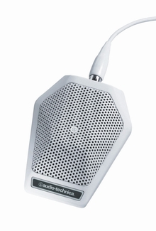 audio technica u851r unipoint cardioid condenser boundary microphone in black Technica audio mic boundary