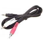 AQC-304-1 3.5mm Stereo Plug to 2 x RCA Plug to with 1.8M. Cable