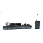 SHURE PG1288/PG185 ⾹ Ͷ + 꺵Դ, UHF wireless mic handhel + clipset