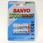 ҹ Sanyo 2700 mAh Ҵ AA  2 ͹      HR-3U-2BP-2700   سѵ - դض֧ 2700 mAh ѺػóԹҡ  Flash , ͧԨԵ 繵 - Made in Japan   ŷҧ෤Ԥ - Ҵ (Battery Size) : AA -  (Batter