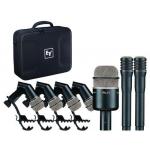 Electro-Voice PL-DK7 PL DK7, Drum mic pre-pack (for 5 pc drum set) with soft gig bag  