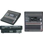 PHONIC IS16 16-Input 8-Bus Digital Mixing Console with Color Touch Screen and VGA output