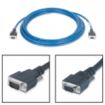 EXTRON VGAP M-F MD/3 VGA Cable: 15-pin HD Male Molded to 15-pin HD Female Molded - Plenum - 3' (90 cm)