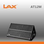 LAX AT12M ⾧ Single 12" Full Range Monitor Speaker