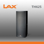 LAX TH625 ⾧ Dual 15" Full Range Speaker