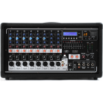 Peavey PVi 8500 ԡ ͧ§ 400W (200W x 2) 8-channel Powered Mixer with 8 Inputs, Built-in FX, 9-band Graphic EQ, Aux Audio Input, and SD Card/USB Audio Playback