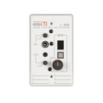 Inter-M L-500 LOCAL WALL PLATE CONTROL FOR 500 SYSTEM, VOLUME CONTROL, MIC/LINE INPUT, BUS DISPLAY