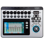 QSC TOUCHMIX-8 ԡ Touch-screen digital audio mixer with 8 mic/line inputs, 2 stereo inputs, 4 effects, 4 aux sends