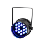 ACME Cp-18TC A new color bar with 18 pcs of 3W Tri-color LEDs join in PRO COLOR PAR series featuring with the latest LED technology and wonderful color mixing