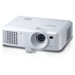 CANON LV-WX300 ਤ 0.65" DMEx1, C2300:1, Built-in 10w. Mono speader, 5,000 Hour Lamp life, RJ45 Network