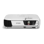 Epson EB-S31 ਤ Capable of producing an amazing Full HD resolution with up to 3,200 lumens, your images remain crystal clear even for large projections.