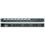 AUSTRALIAN MONITOR MX81 ԡ Mixer. 8 ch with 6 dual balanced mic/line inputs & 2 mic-only inputs. 240VAC & 24VDC. 1RU