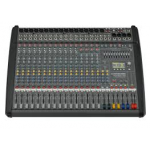 Dynacord DC-PM1600-3-UNIV ԡ Powered mixer 2 x 1,000W @ 4 ohm class D, 12 Mic/Line + 4 Mic/Stereo-Line, 4x4 In/Out USB digital interface, Master outputs with 7-band EQ, 2 Aux, 2 FX, 2 Mon, 1 Master L/R