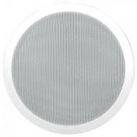 Australian Monitor QF6WRC ⾧Դྴҹ Quick-Fit IP55 Rated Weather Resistant 6″ Speaker, 100 Volt Taps @ 12, 6, 3W. Ceiling Speaker White