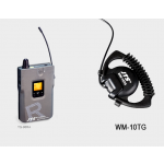 JTS TG-98RA/WM-10TG เครื่องรับสัญญานสำหรับผู้ร่วมกลุ่มชุดทัวร์ไกด์พร้อมหูฟัง Tour Guide Receiver Unit with WM-10TG (280m, 64 ch)
