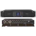 LAB.GRUPPEN PLM 20K44 COMBINES A 4-IN, 4-OUT CONFIGURATION WITH INDUSTRY-STANDARD DANTE NETWORKING, SETTING THE BENCHMARK FOR POWERED LOUDSPEAKER MANAGEMENT SYSTEMS.