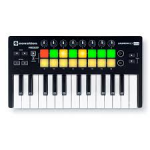 NOVATION LUANCHKEY MINI MK II 25 Note Mini Key USB MIDI Controller, can be connected directly to an iPad and powered by an Apple Camera Kit (not included)