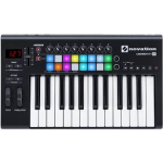 NOVATION LUANCHKEY 25 MK II USB MIDI controller KB 2 Octave, touch sensitive controls, integrated LaunchPad control surface with RGB LED pads