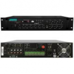 DSPPA MP210U 60W  6 Zones Paging and Music Mixer Amplifier with SD/USB/FM & Individual Volume Control