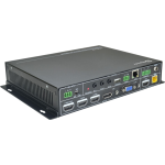 Signady SC51TS Scaler switcher with 5 inputs & 1080P seamless, PoH, HDMI1.4, HDCP2.2, GUI, includes Rx