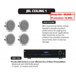 JBL CEILING 1 شͧ§ Background Music (8128 CEILING+VMA1120)