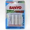 Sanyo HR-3U-4BP-2700 ҹ Sanyo 2700 mAh Ҵ AA  4 ͹