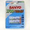 ҹ Sanyo 2700 mAh Ҵ AA  2 ͹      HR-3U-2BP-2700   سѵ - դض֧ 2700 mAh ѺػóԹҡ  Flash , ͧԨԵ 繵 - Made in Japan   ŷҧ෤Ԥ - Ҵ (Battery Size) : AA -  (Batter