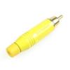 Amphenol ACPR-YEL RCA Male Plug Cable, Yellow Color Ǽͧ