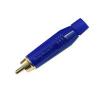 Amphenol ACPR-BLU RCA Male Plug Cable, Blue Color ǼչԹ 	