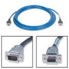 EXTRON VGAP M-F BK/50 VGA Cable: 15-pin HD Male Backshell to 15-pin HD Female Backshell - Plenum - 50' (15.2 m)