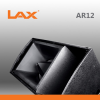 LAX AR12 ⾧ 2-Way bi-amp curve array cabinet
