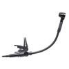 AKG C519 M Clip-on mic with miniature gooseneck for wind instruments for hardwire applications, with standard XLR connector for phantom powering.