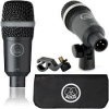 AKG D40 Dynamic instrument microphone designed for drums and percussions, for wind instruments and guitar amps.