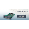 YAMAHA MY8-SDI-ED HD-/SD-SDI embed/de-embed card. 4x BNC : 1x HD-/SD-SDI input, 2x HD-/SD-SDI output , 1x HD-/SD-SDI thru output (relocked)