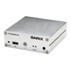 BARIX EXS 200 Exstreamer 200 : IP Audio Decoder decodes and plays multi-protocol and multi format audio streams, stereo amplified delivers 2 x 25 watt audio into 8-ohm speakers. In addition, an S/PDIF digital output and headphone jack