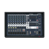 YAMAHA EMX312SC เพาเวอร์มิกเซอร์ 12 Ch. Power Mixer stereo mixer featuring 8 XLR channels. 600 W 4 of these channels are also stereo channels.