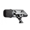 RODE Stereo VideoMic Stereo condenser microphone with integrated shockmount, HPF and PAD. Designed to connect directly to consumer video cameras.