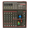 PHONIC CELEUS 400 เพาร์เวอร์มิกเซอร์ 8-CHANNEL ANALOG MIXER WITH BLUETOOTH-ENABLED ANALOG MIXER WITH DIGITAL EFFECTS, GRAPHIC EQ, CHANNEL COMPRESSORS, USB INTERFACE AND USB RECORDER/PLAYER