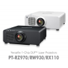 Panasonic PT-RW930BA/WA ਤ 1,280x800 WXGA DLP 1Chip 9,400 lm. (Center 10,000 lm.) SSI